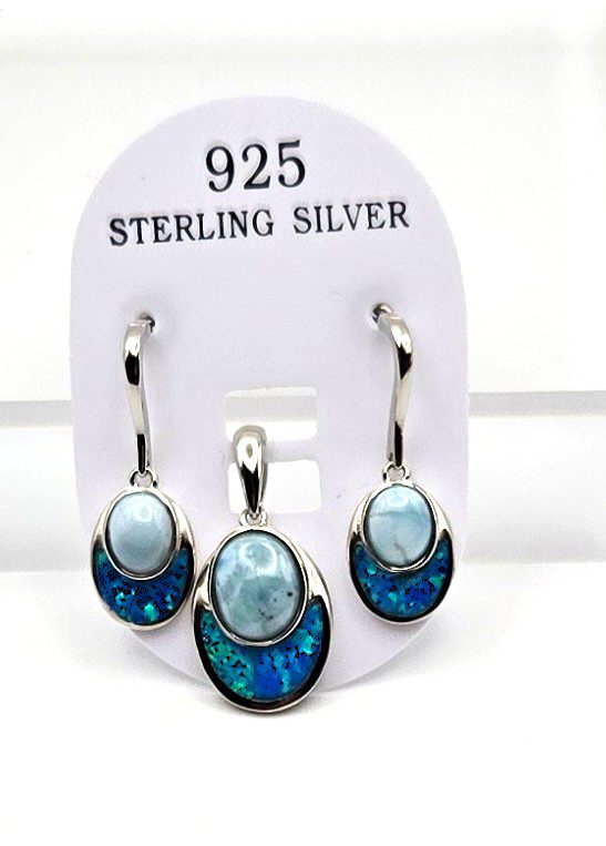 Earring and Pendant set