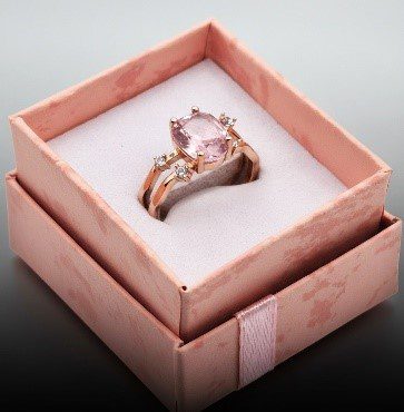 Amethyst in Sterling Ring